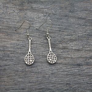 TENNIS RACQUET EARRINGS